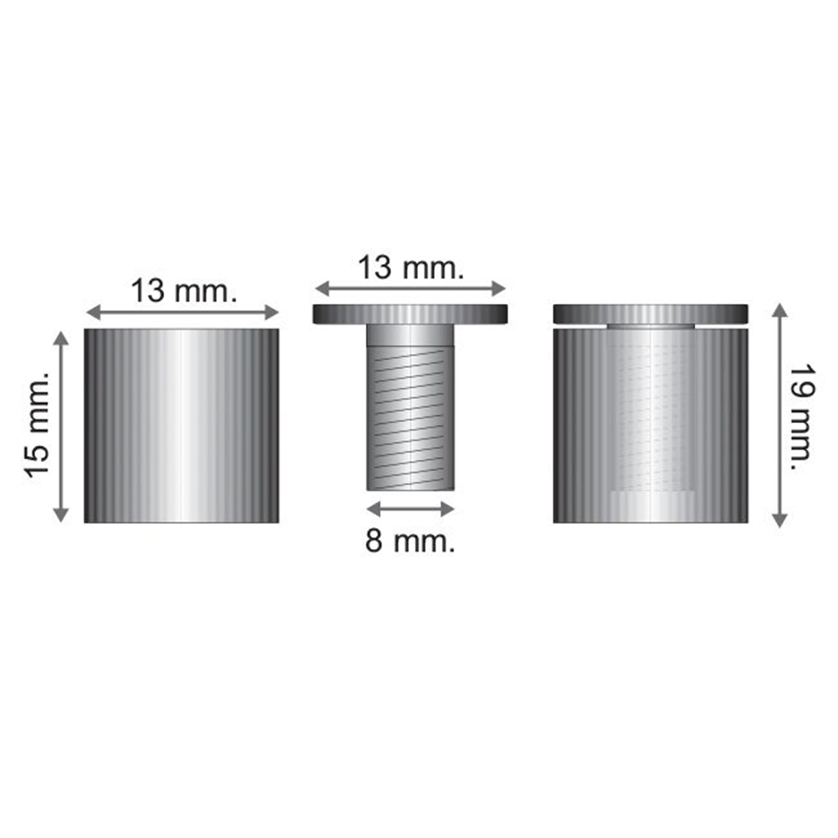 Kit 2 Flange Distanziali 25mm 4x108 + 8 Bulloni M12x1.5 Per Ford Fiesta ST MK7